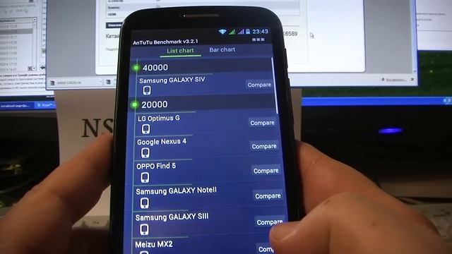 CAESAR STAR HERO A9600 ZOPO ZP910 MTK6589 Результаты ANTUTU смотреть онлайн