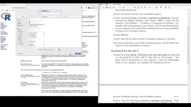 Introduction to Biostatistics: How to Install R and R studio for Window and Mac OS смотреть онлайн