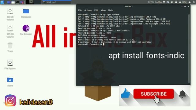How to install tamil font on kali Linux | Ep 4 | Tech pro | Install Asian languages in kali Linux смотреть онлайн