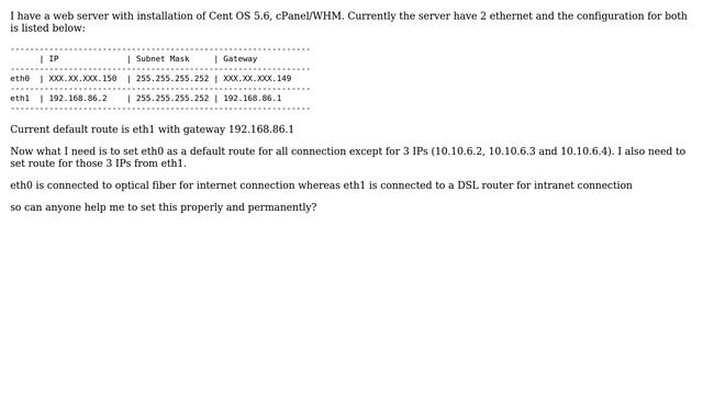 ip routing on cent os смотреть онлайн