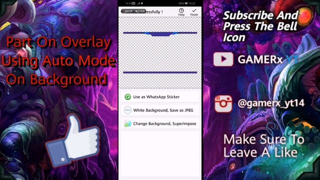 How To Make Horizontal Gaming Overlay Using Android! | Very Easy Method смотреть онлайн
