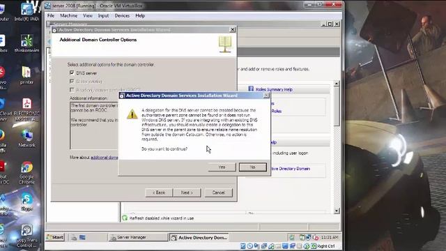 Promoting a Server Machine to a Domain Controller смотреть онлайн