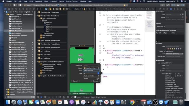 Objective C - Multiple Screens - View Controllers & Navigation Controllers Programmatically- Part 2 смотреть онлайн