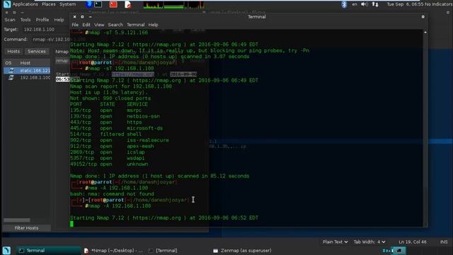 Part15 Nmap - Zenmap | آموزش کامل کار با ابزار نمپ و زینمپ смотреть онлайн