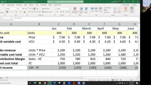 ACCT 300 Ch 2 (Part 3) Demo Lab 4 (Night Class) смотреть онлайн