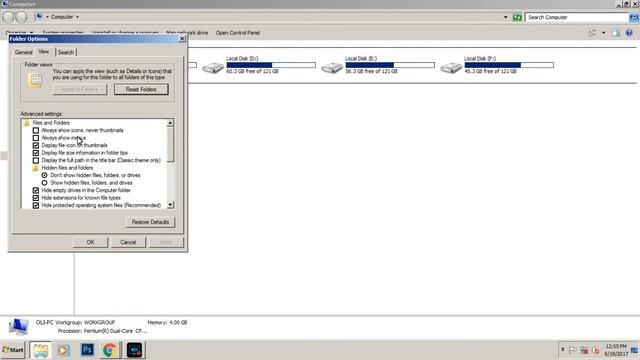 Windows 10 tips and tricks How to show Hidden files folders and View File Extensions смотреть онлайн