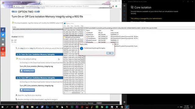 How to Turn Off Core Isolation Memory Integrity in Windows 10 | 100% work смотреть онлайн