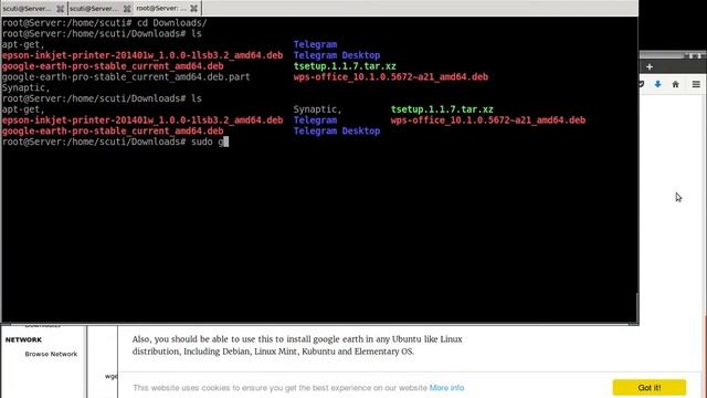 Howto install google earth on GNU Linux Ubuntu 1604 EN 20170903 mp4 смотреть онлайн