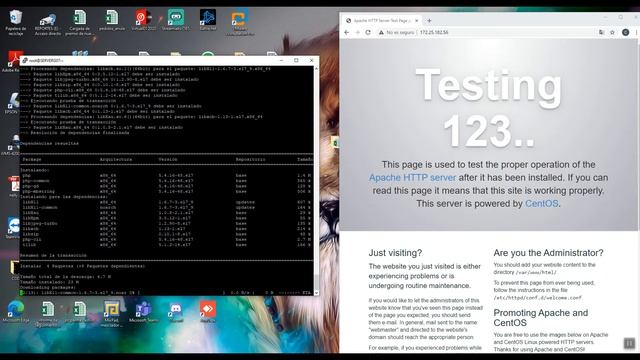 INSTALACION CENTOS7 + WORDPRESS смотреть онлайн