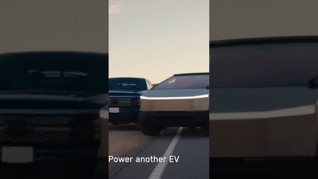 Кибертрак от Теслы может заряжать телефон, дом и  автомобиль #tesla