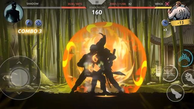 Shades: Shadow fight Roguelike| Act III, Chapter 1(Shadow vs Brick) смотреть онлайн