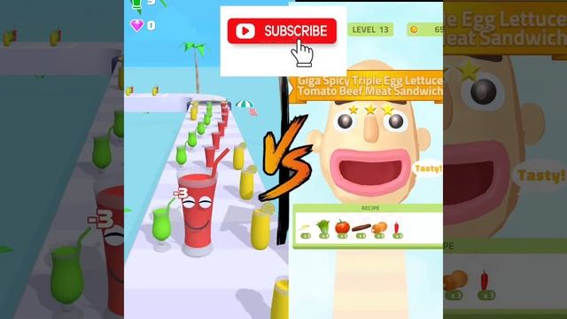 Juice Run 🆚 Sandwich Runner Android Gameplay Hd Prat 3 смотреть онлайн