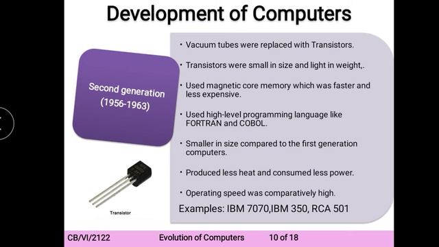 VI computer: Generation of computer смотреть онлайн