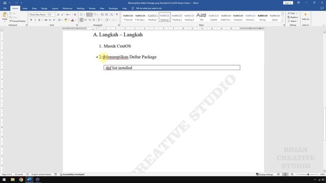 Menampilkan Daftar Package yang Terinstall di CentOS Stream 9 смотреть онлайн
