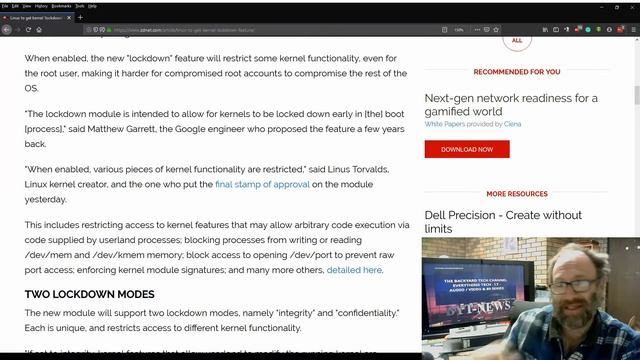 News - Linux to get kernel 'lockdown' feature смотреть онлайн