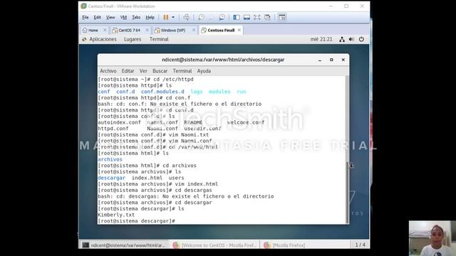 SERVIDOR WEB | Centos 7 смотреть онлайн