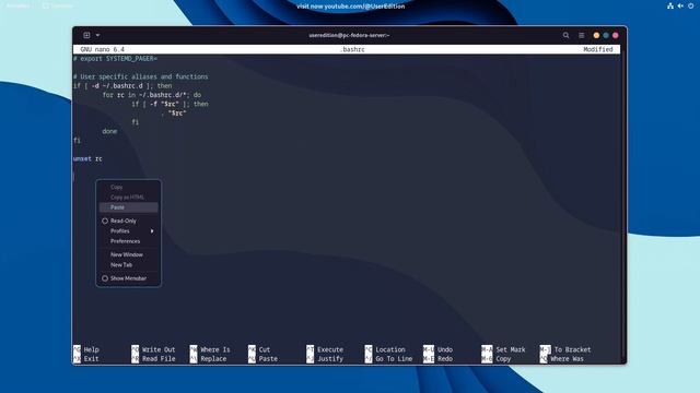 Fedora Minimal: How to make YOURSELF COLORS Bash Prompt смотреть онлайн