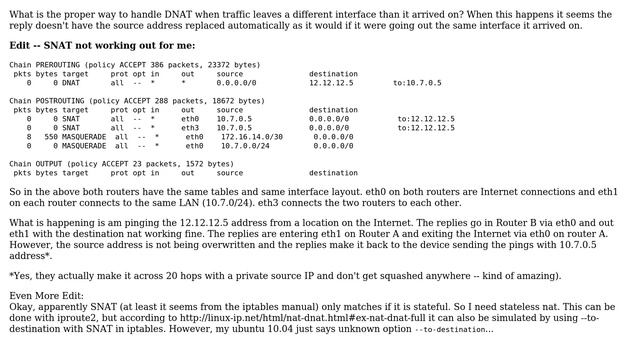 DevOps & SysAdmins: Linux IPTables Destination NAT with Asymmetrical Routing? (2 Solutions!!) смотреть онлайн