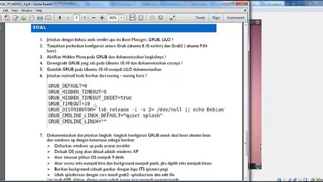 Pengaturan GRUB pada Ubuntu смотреть онлайн