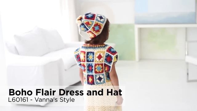 Boho Flair Dress and Hat made with Vanna's Style смотреть онлайн