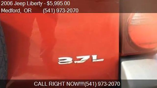 2006 Jeep Liberty Sport 4dr SUV for sale in Medford, OR 9750 смотреть онлайн