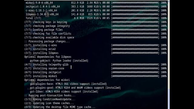 More basic Linux commands using Manjaro linux смотреть онлайн