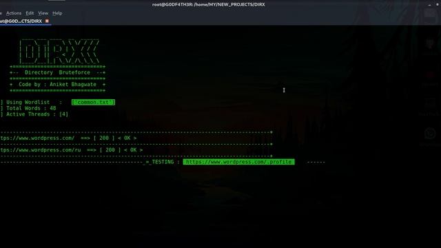 Finding Hidden Directories by Bruteforce using DIRX | Automating Hacking tools | Episode 3 смотреть онлайн