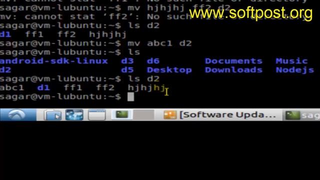 mv command in CentOS смотреть онлайн