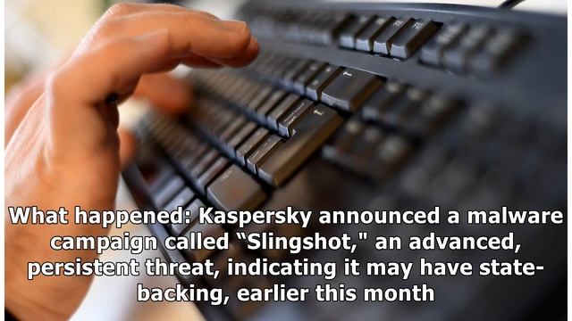 Report: Kaspersky exposed a counterterrorism spy operation смотреть онлайн