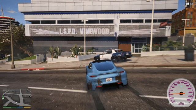 GTA5 Tesla Roadster 2020 смотреть онлайн