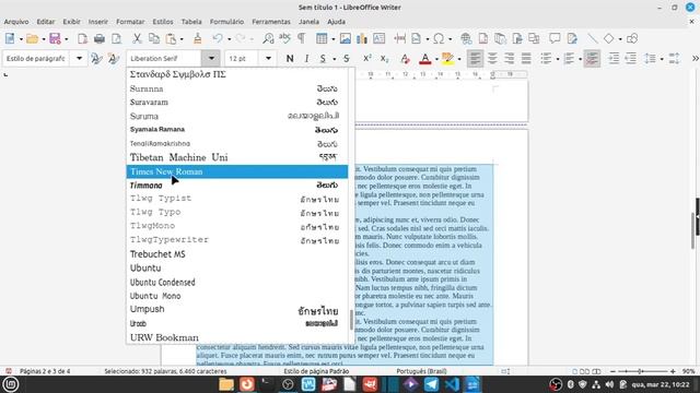 Aula 13 - Fontes e Espaçamentos no Writer смотреть онлайн
