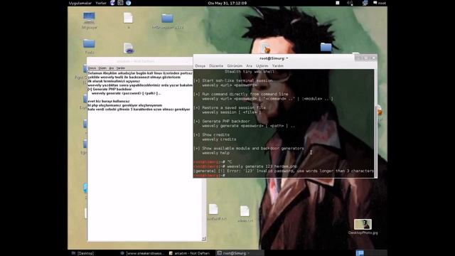 Kali Linux Weevely ile Portsuz Backconnect смотреть онлайн