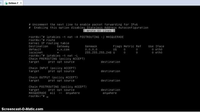 TUTORIAL UJIKOM SMK YASPIM tahun 2015 ROUTING DEBIAN 6 смотреть онлайн