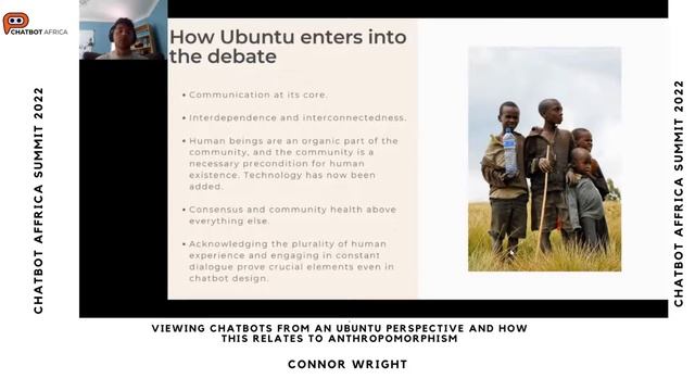 VIEWING CHATBOTS FROM AN UBUNTU PERSPECTIVE AND HOW THIS RELATES TO ANTHROPOMORPHISM смотреть онлайн