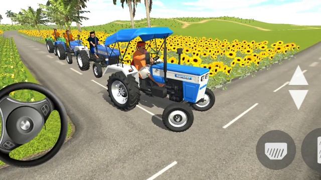 Indian Tractor Driving 3D | Fun Farming Simulator Android Gameplay | farming simulator 2023 update смотреть онлайн