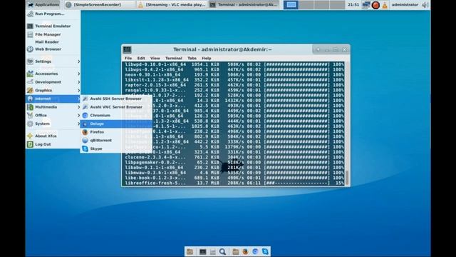 How can be taken and recorded screencast in Arch Linux? смотреть онлайн
