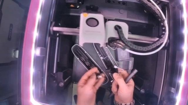 #bambulabx1carbon Bambulab x1cc custom extruder and not original nozzle смотреть онлайн