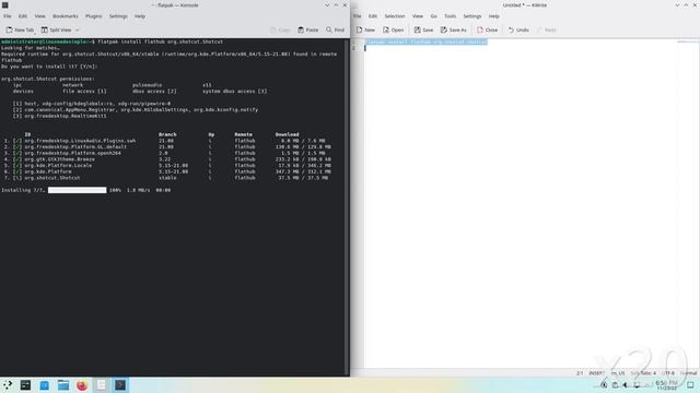 How to install Shotcut video editor on KDE Neon смотреть онлайн