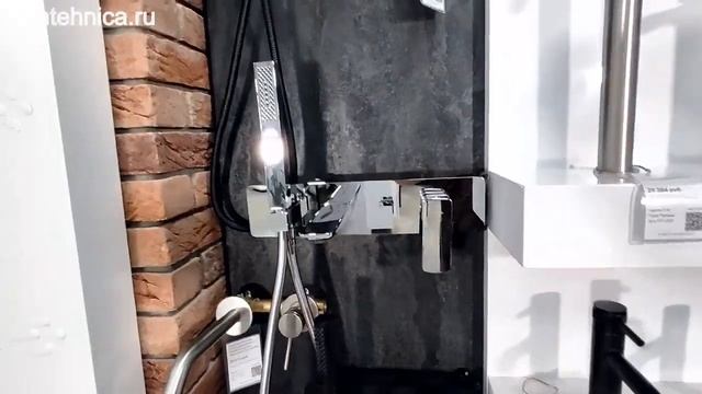 Смеситель Allen Brau Infinity 5.21007-00 для ванны и душа, с душевым гарнитуром, хром смотреть онлайн