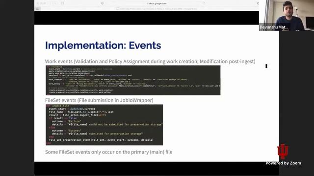 Extending preservation functionality in Hyrax 3, Fedora 4, and AWS - E Porter, D Matlawala смотреть онлайн