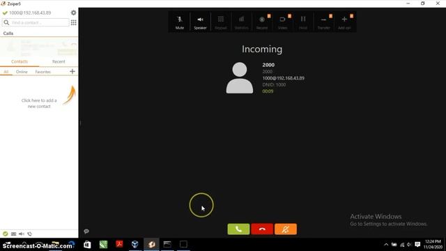 Konfigurasi Voip 2 Server Menggunakan Debian смотреть онлайн