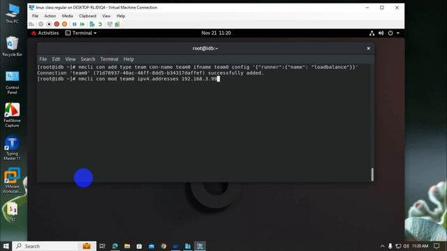 red hat linux nic teaming configure | RHEL 8 смотреть онлайн