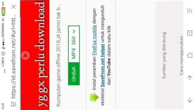 Tutorial download MP4/MP3 tanpa apk.cukup dgn apk Google смотреть онлайн