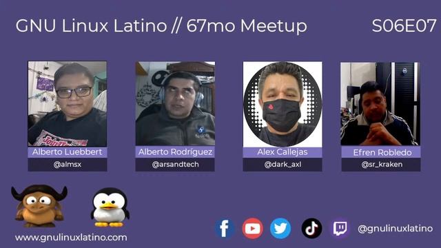 Meetup 67 en GNU Linux Latino LLego Fedora 35. смотреть онлайн