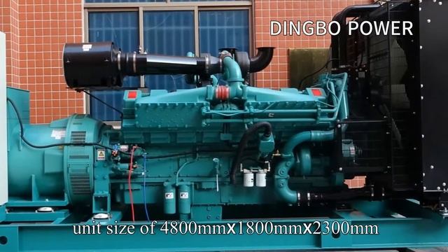 Cummins 1250KVA Diesel Power Generators Emergency Generator KTA50-G3