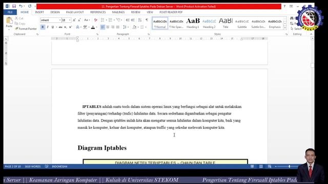 Keamanan Jaringan Komputer || Pengertian Firewall Iptables Pd Debian Server(11)|| Universitas STEKO смотреть онлайн