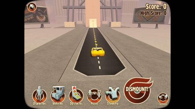 Обгоняем Гагатуна в Turbo Dismount часть 1 смотреть онлайн
