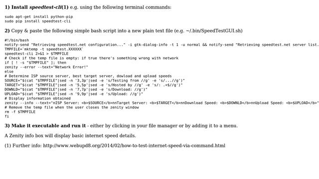 Ubuntu: Internet speed testing software for Lubuntu (2 Solutions!!) смотреть онлайн