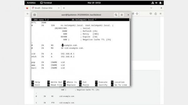 DEBIAN 12 | BIND9 Tutorial DNS