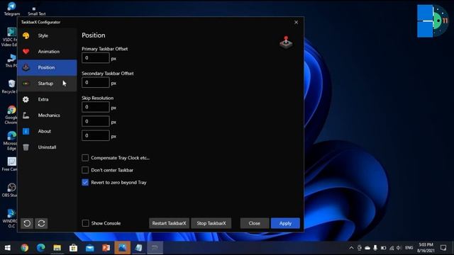 How to center windows 10 taskbar like windows 11 | automatically | using taskbarX смотреть онлайн